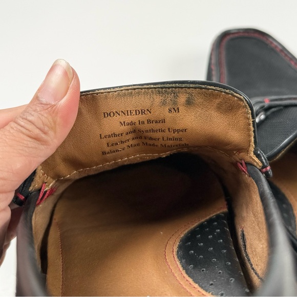 Donald Pliner Donnie 2 Embossed Bit Driver (Men) In Black Size 8M - Picture 7 of 8